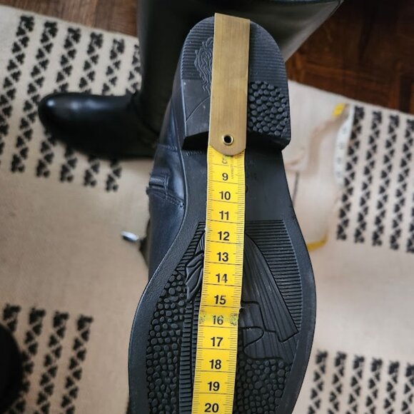 Blondo Boots Black Size 6.5 Waterproof Leather Riding Boots NEW no tags - Picture 13 of 16